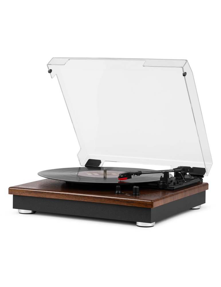 RP112D Giradiscos BT in/out Madera Oscura