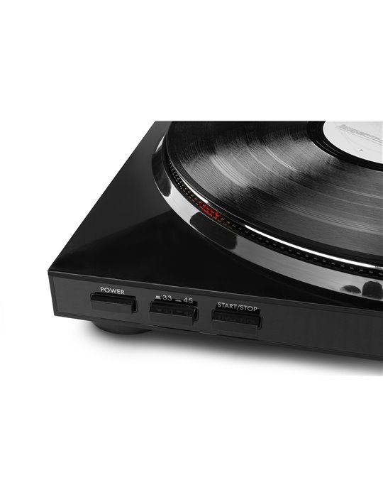RP310 Giradiscos con USB negro