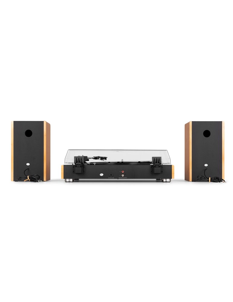 RP335BB Tocadiscos Vintage con altavoces bambú