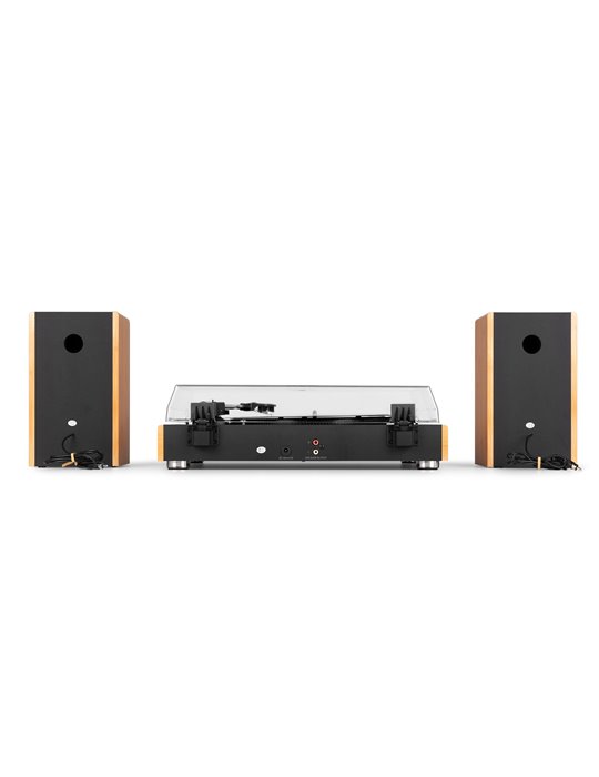 RP335BB Tocadiscos Vintage con altavoces bambú