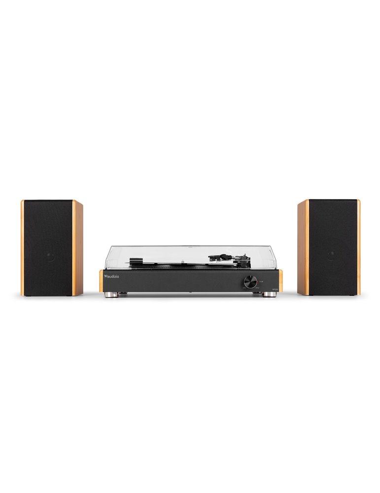 RP335BB Tocadiscos Vintage con altavoces bambú