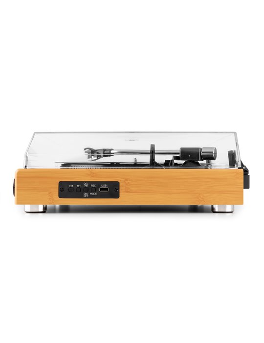 RP335BB Tocadiscos Vintage con altavoces bambú