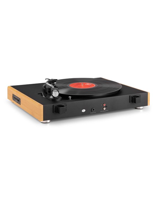 RP335BB Tocadiscos Vintage con altavoces bambú