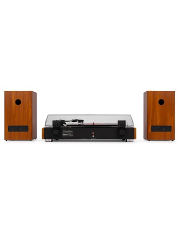 RP337W Tocadiscos Vintage con altavoces BT inalámbricos Madera 2