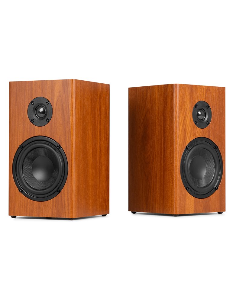 RP337W Tocadiscos Vintage con altavoces BT inalámbricos Madera