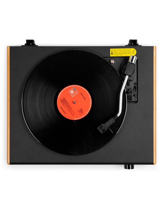 RP337BB Tocadiscos Vintage con altavoces BT inalámbricos bambú