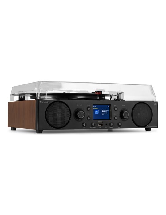 Tulsa Central de sonido con giradiscos DAB+ Radio