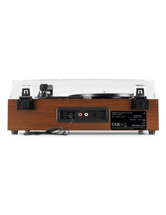 Tulsa Central de sonido con giradiscos DAB+ Radio