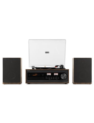 Tocadiscos Boston con altavoces 2