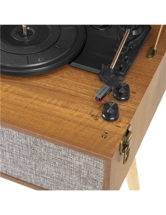 Tocadiscos Fremont con soporte