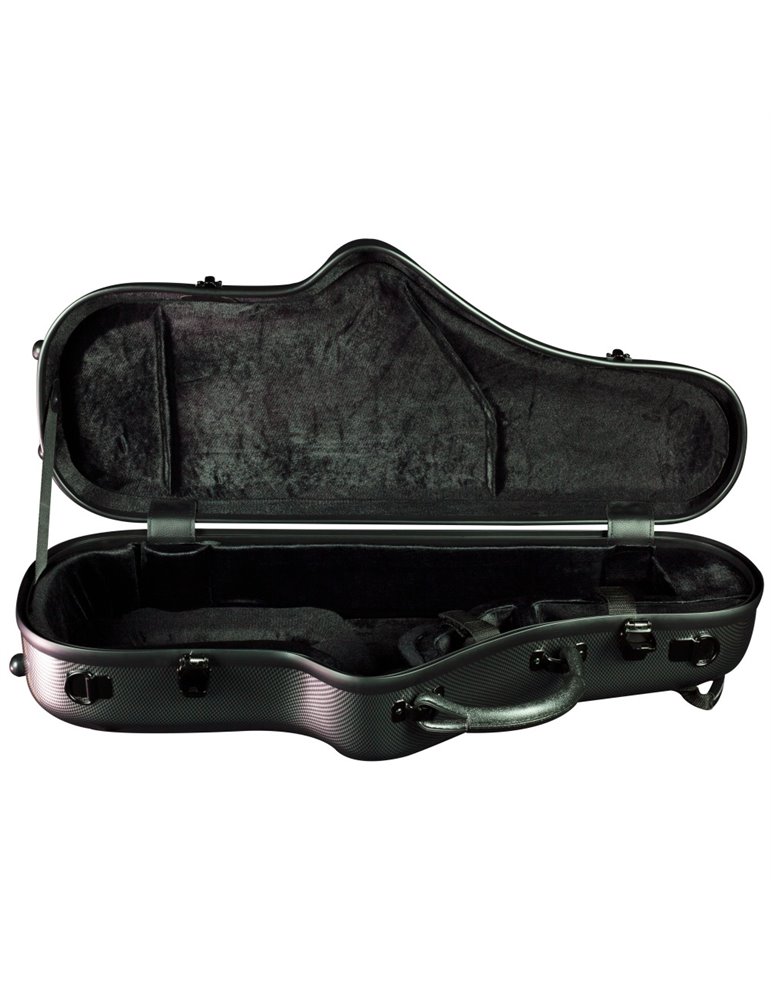 Estuche Saxo Alto Polycarbonate Champion CHAPC1BG Rejilla Negra