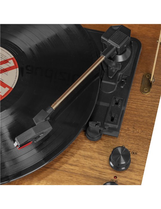 Tocadiscos Fremont con soporte