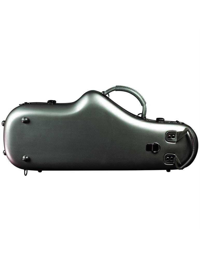 Estuche Saxo Alto Polycarbonate Champion CHAPC1BG Rejilla Negra