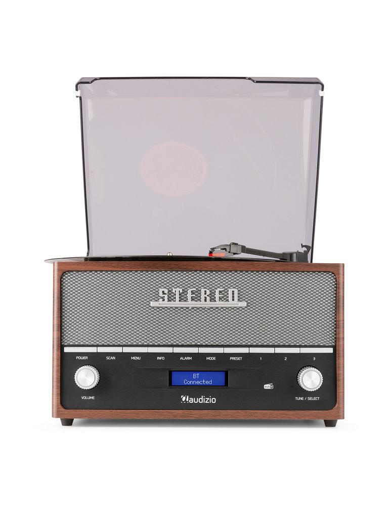 Frisco Giradiscos Retro con radio DAB+ 