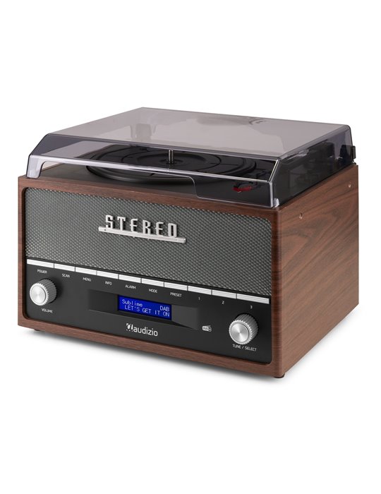 Frisco Giradiscos Retro con radio DAB+ 