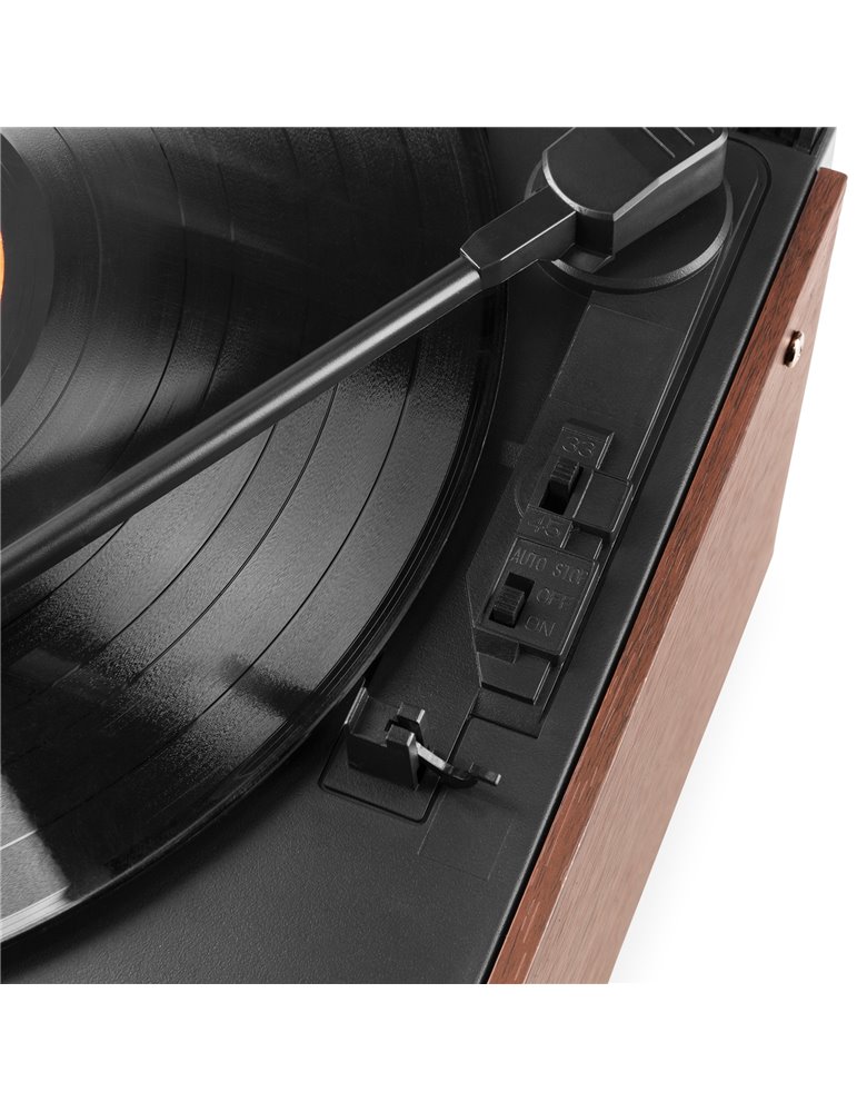 Frisco Giradiscos Retro con radio DAB+ 