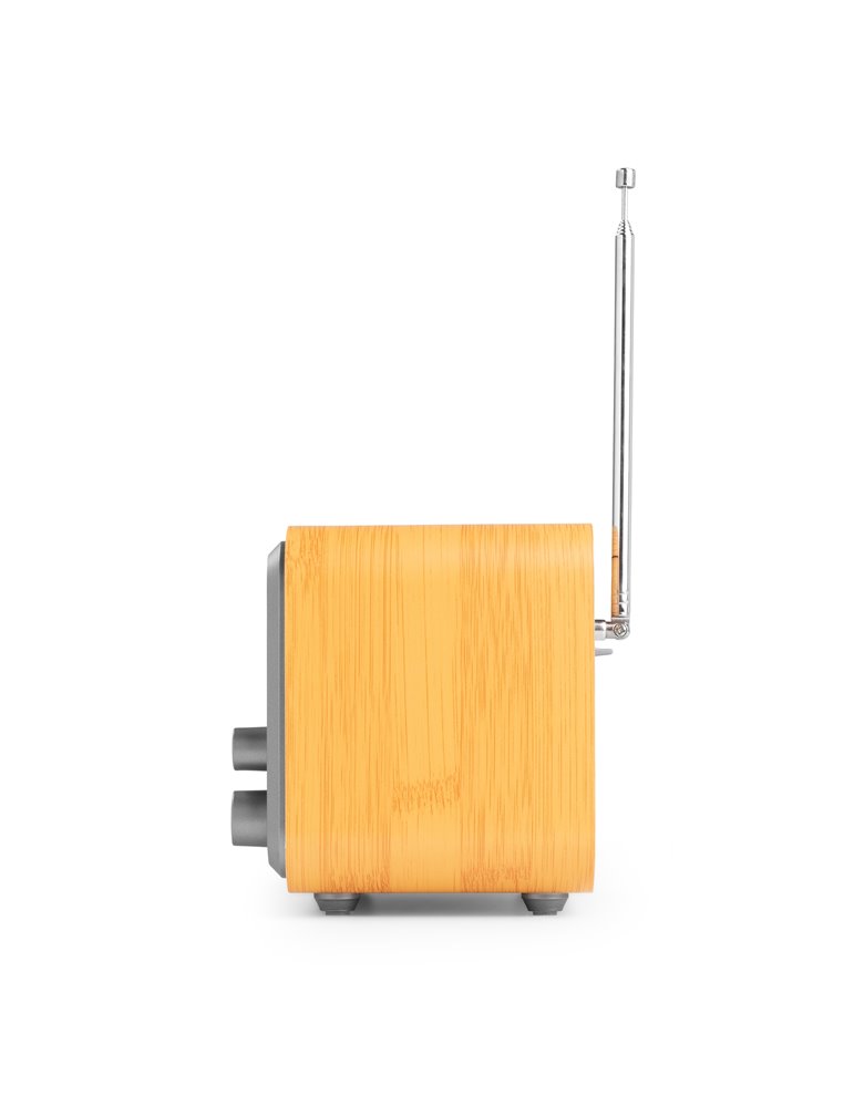 Milan DAB+ Radio con Batería Bambú