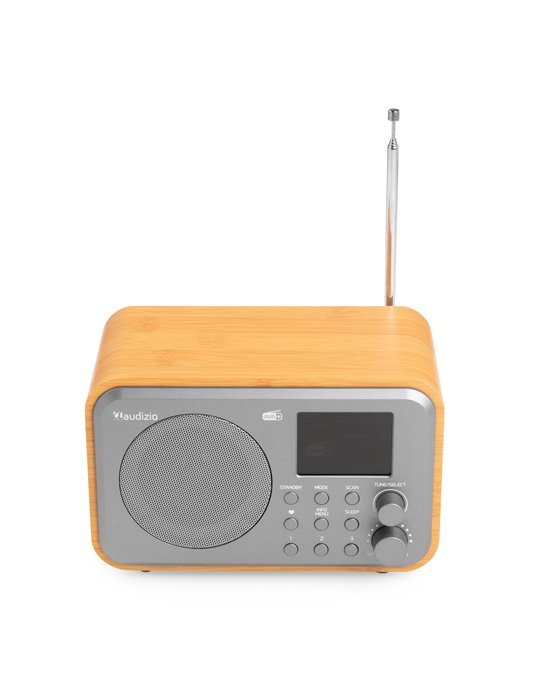 Milan DAB+ Radio con Batería Bambú