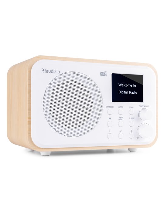 Milan DAB+ Radio con Batería Blanco