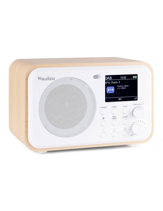 Milan DAB+ Radio con Batería Blanco