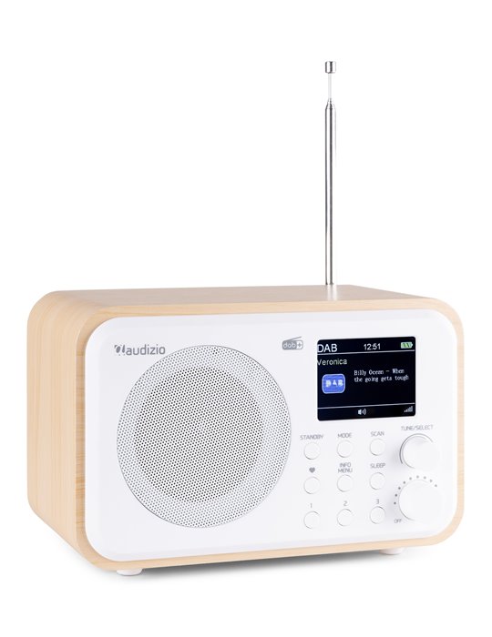 Milan DAB+ Radio con Batería Blanco