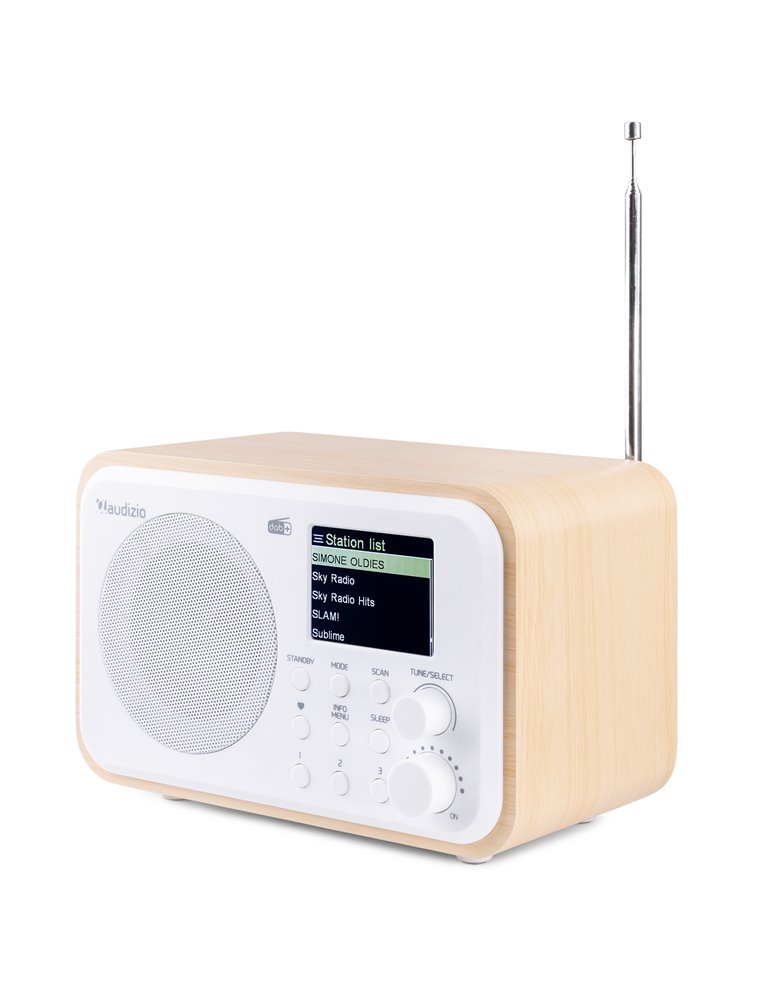 Milan DAB+ Radio con Batería Blanco