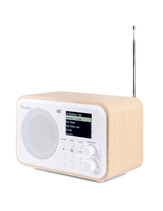 Milan DAB+ Radio con Batería Blanco