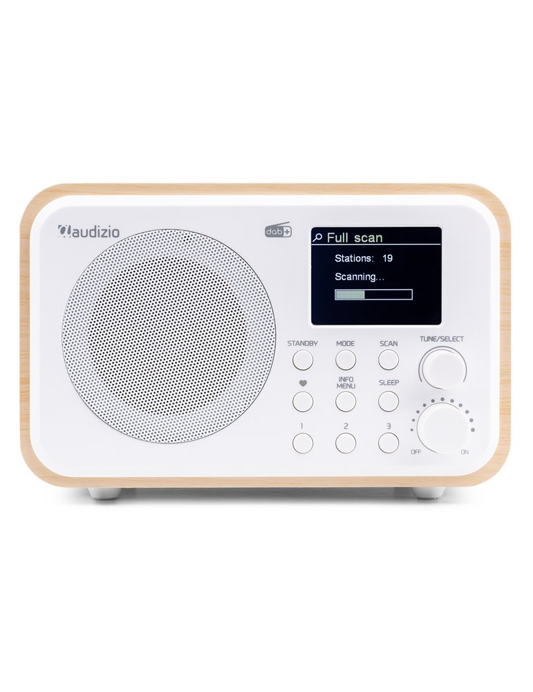 Milan DAB+ Radio con Batería Blanco