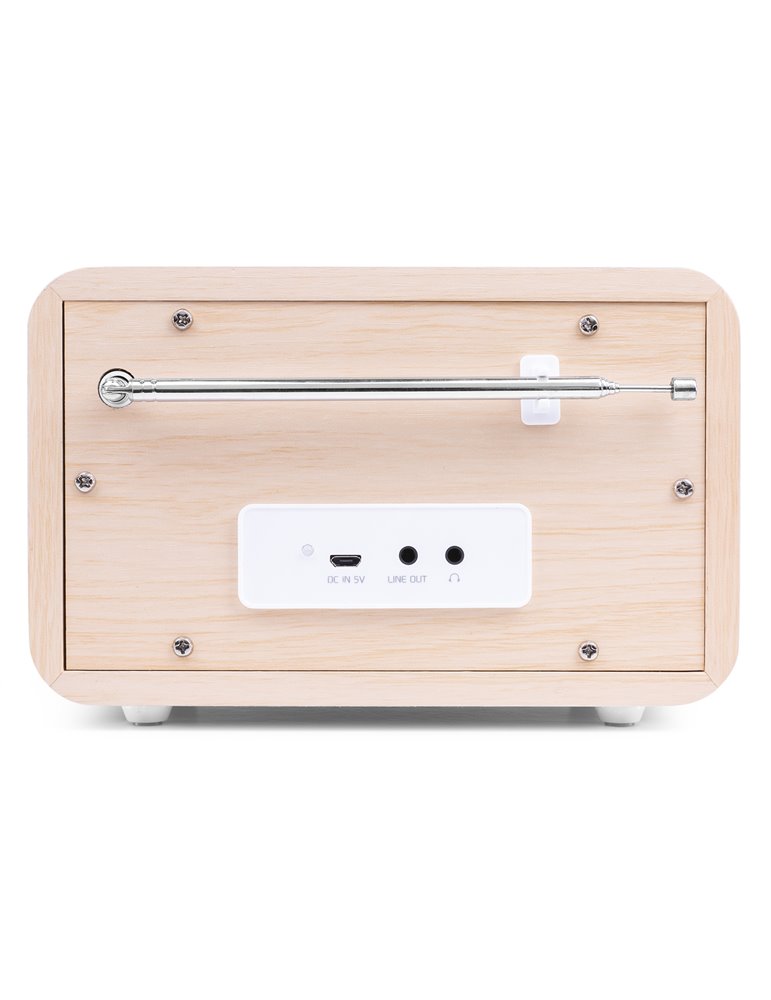 Milan DAB+ Radio con Batería Blanco