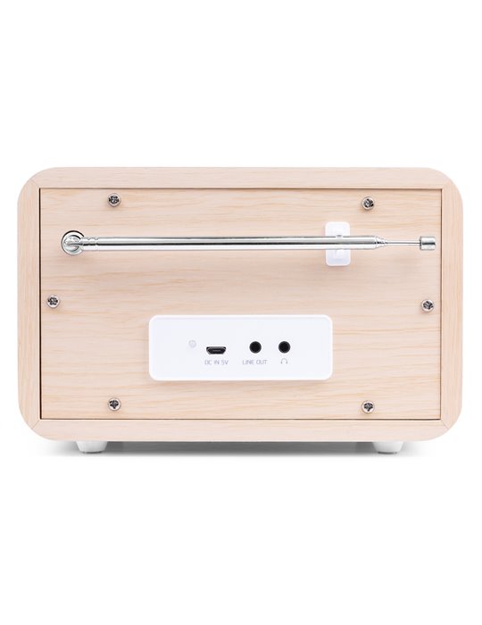 Milan DAB+ Radio con Batería Blanco