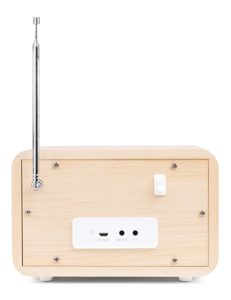 Milan DAB+ Radio con Batería Blanco
