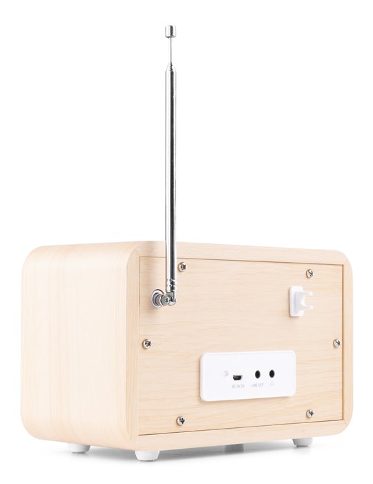 Milan DAB+ Radio con Batería Blanco