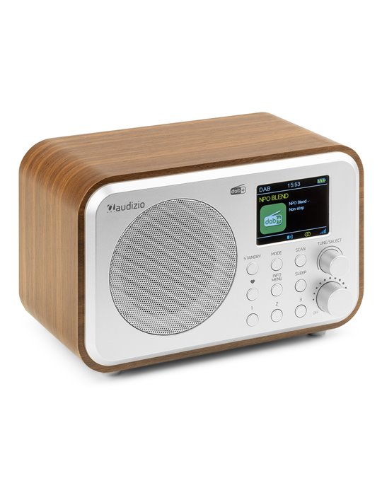 Milan DAB+ Radio con Batería Plata