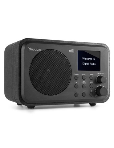 Milan DAB+ Radio con Batería Negro