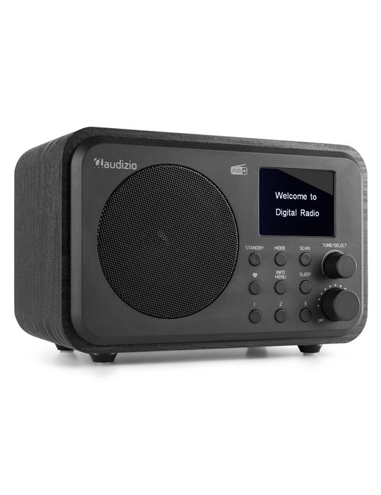 Milan DAB+ Radio con Batería Negro