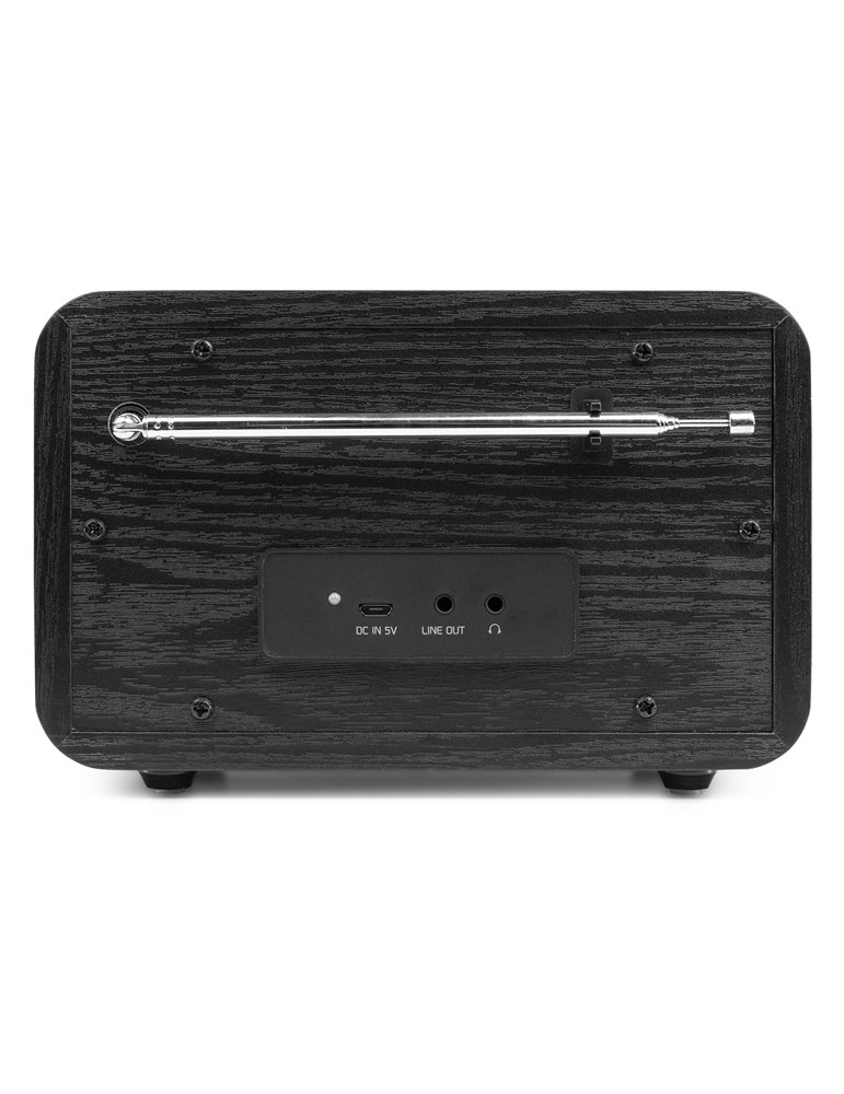 Milan DAB+ Radio con Batería Negro