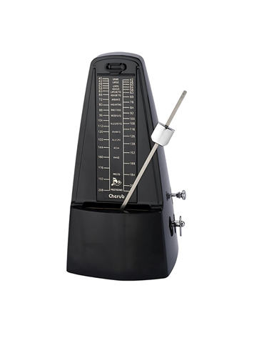 Metrónomo Mecánico Cherub WSM-330 Negro