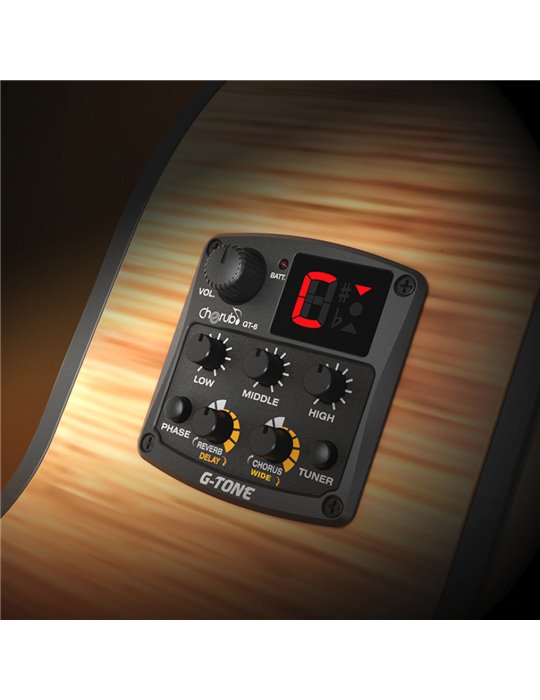 Previo de guitarra Cherub GT-6