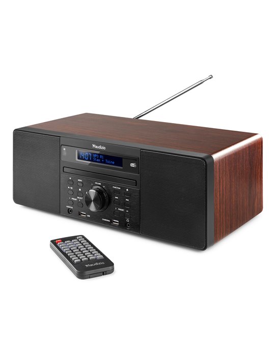 Prato Sistema Musical todo-en-uno CD/DAB+ Madera