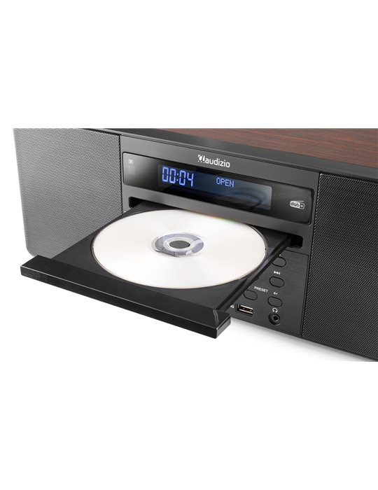 Prato Sistema Musical todo-en-uno CD/DAB+ Madera
