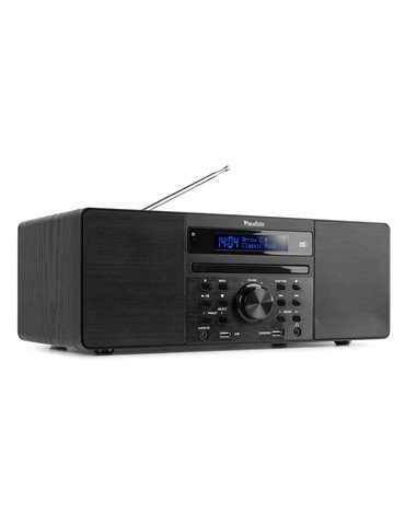 Prato Sistema Musical todo-en-uno CD/DAB+ Negro