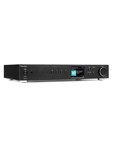 Adria WiFi Internet Radio con DAB+ y BT Black 