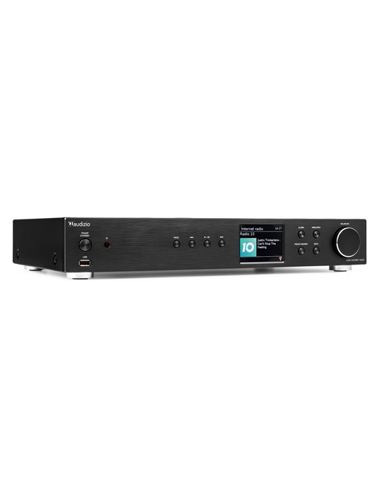 Adria WiFi Internet Radio con DAB+ y BT Black 