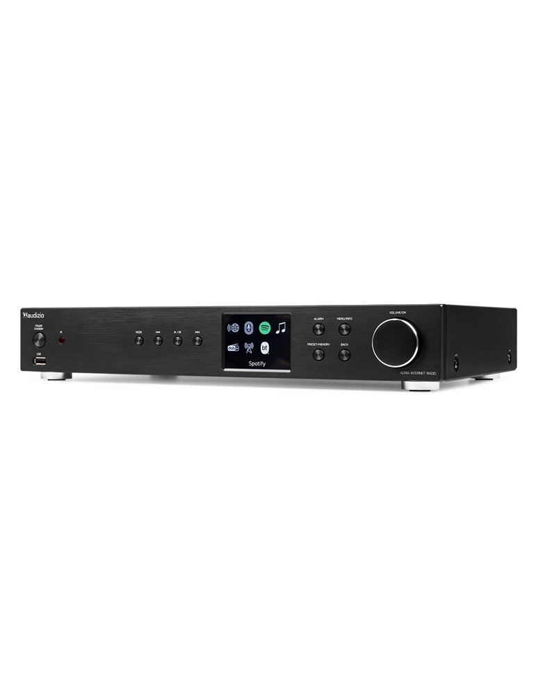 Adria WiFi Internet Radio con DAB+ y BT Black 