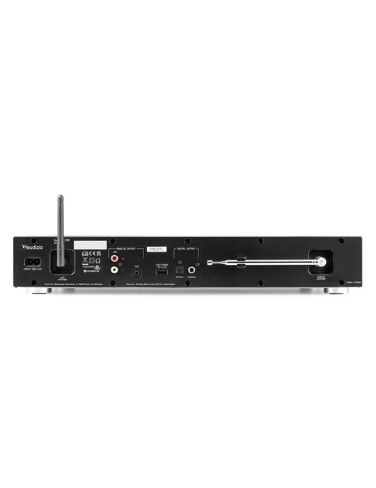Adria WiFi Internet Radio con DAB+ y BT Black 