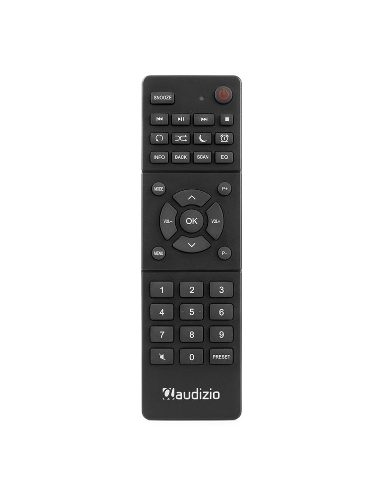 Adria WiFi Internet Radio con DAB+ y BT Black 
