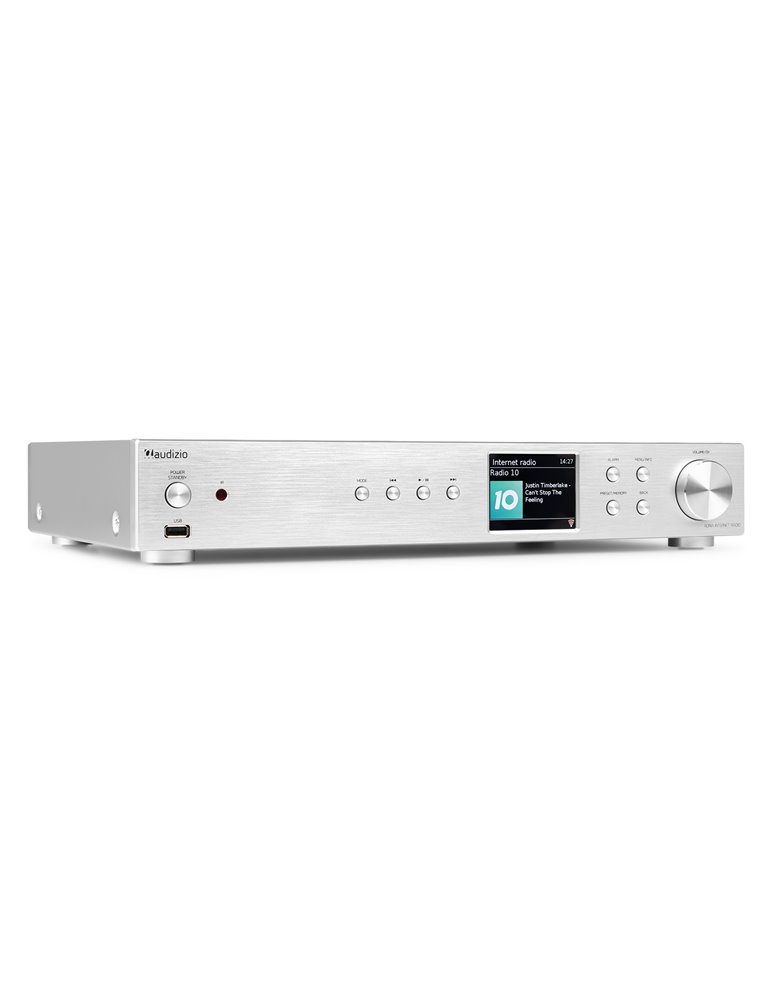 Adria WiFi Internet Radio con DAB+ y BT Alu 
