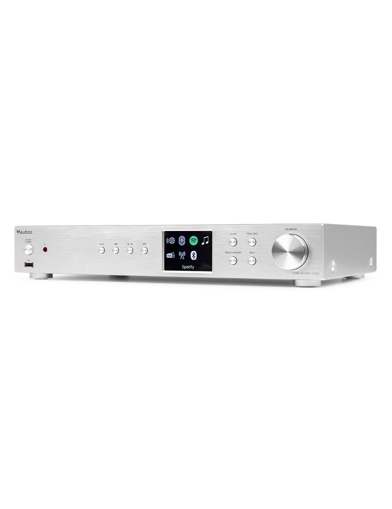Adria WiFi Internet Radio con DAB+ y BT Alu 