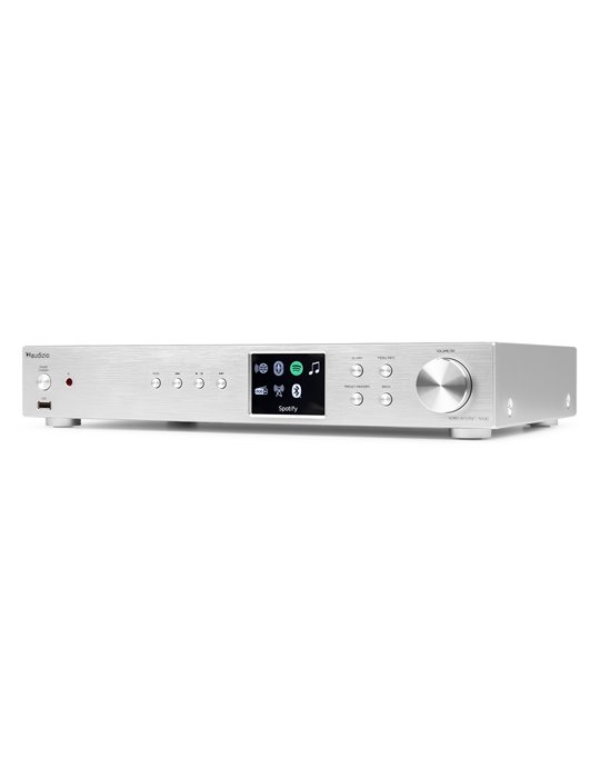 Adria WiFi Internet Radio con DAB+ y BT Alu 