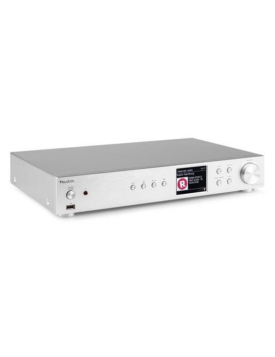 Adria WiFi Internet Radio con DAB+ y BT Alu 